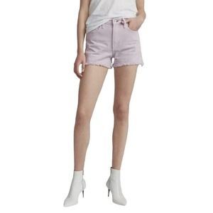 Rag & Bone Lilac Cut Off Frayed Denim Shorts Size 27.
